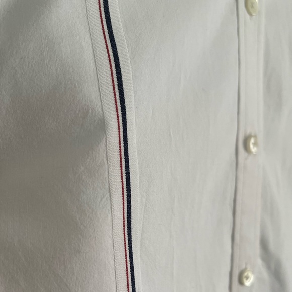 Joseph Lenno Selvedge Stripe Cotton Shirt - Picture 6 of 8